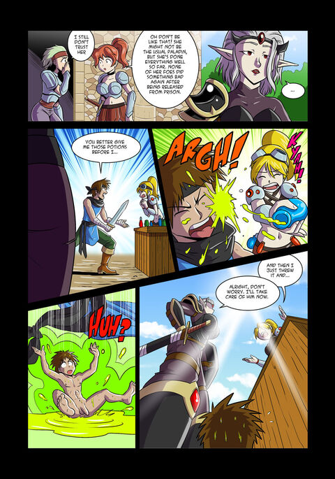 Drow Paladin English Original Work Hentai