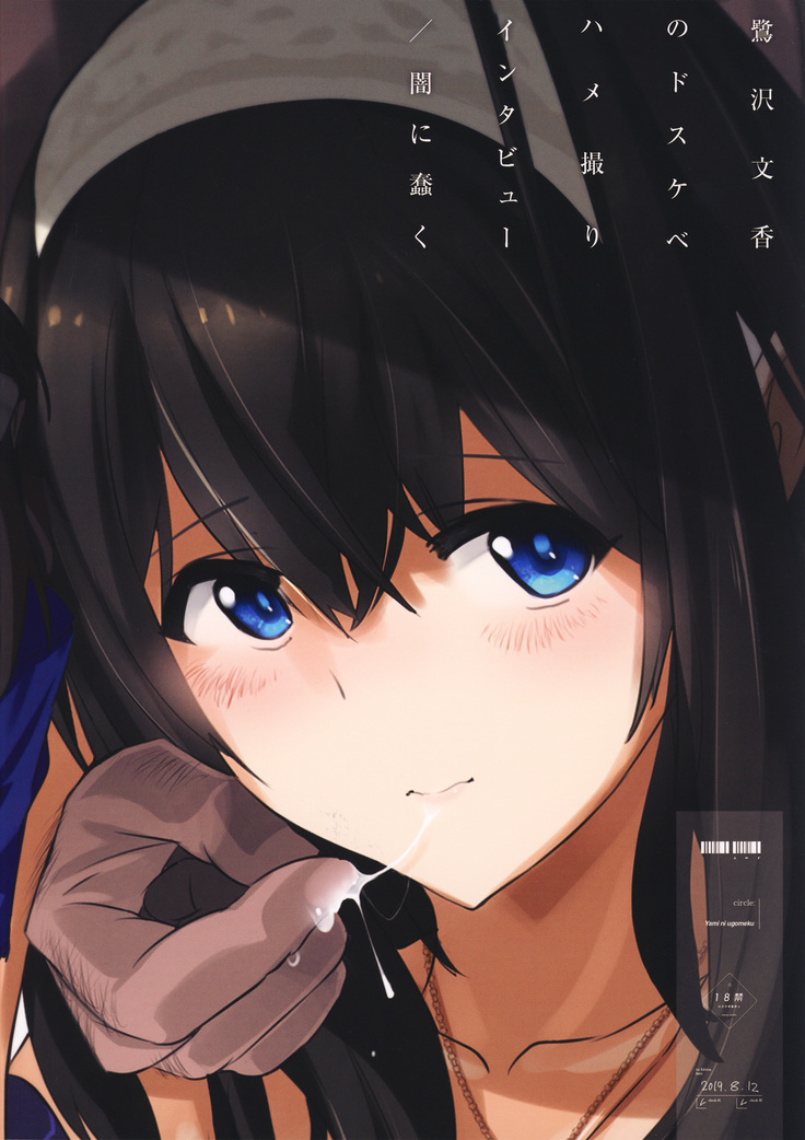 Sagisawa Fumika no Dosukebe Hamedori Interview + Omake Paper