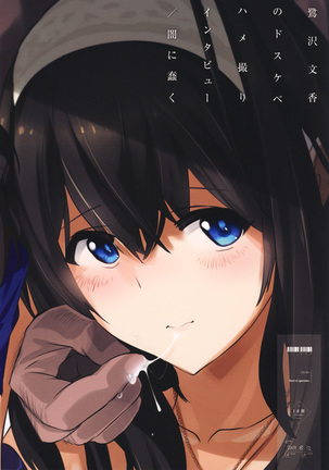 Sagisawa Fumika no Dosukebe Hamedori Interview + Omake Paper Page #29