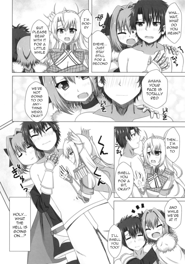 Bradamante tte saikin SEX shitenai yo ne? | Bradamante hasn't had any sex lately, huh?