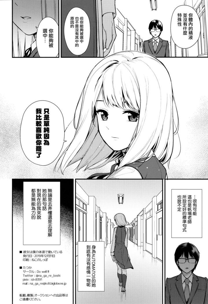 KANOJO HA BOKU NO TAIEKI DE UGOITEIRU