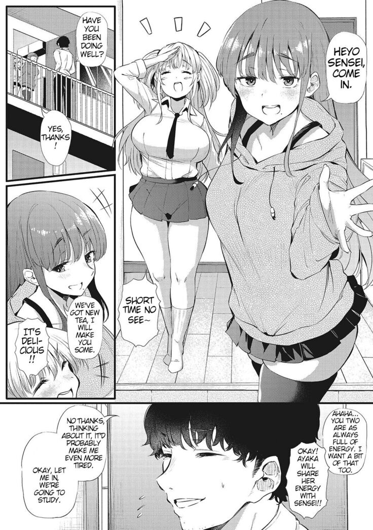 Sex And Communication With The Two Sisters "Sexmunication" Part 1,2 | Futari de Hamekomi Sisters Zenpen