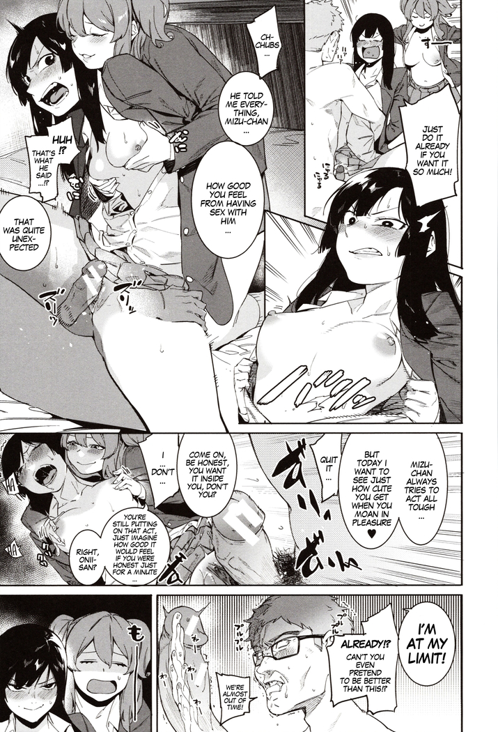 Mizuha ni Oshioki! | Punishment for Mizuha! Ch. 1-6