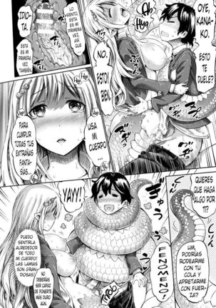 Monmusu Hentai Appli de GO! | Monster Girl Transformation Go! Page #16
