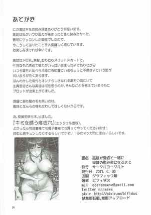Takao-san ga Atago to Issho ni Teitoku no Nagusamimono ni Naru made Page #25