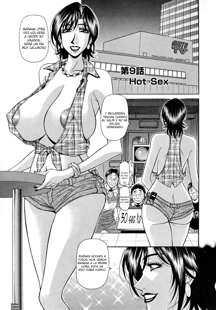 Hitozuma Announcer Nama-Honban  Ch. 1-9