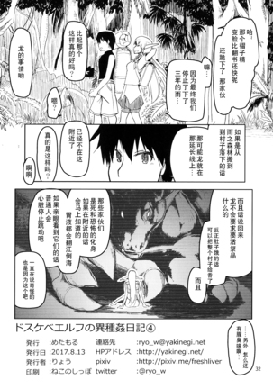 Dosukebe Elf no Ishukan Nikki 4 Page #33