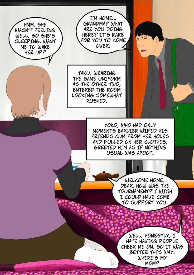 Haha Baba -- Mother and Child Orgy Club Ch3 - Someone Else's Mom and Grandma