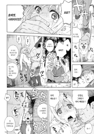 Tenkousei JK Elf 3 Saishuushou -Houkago Yagai Jugyou- - Page 14