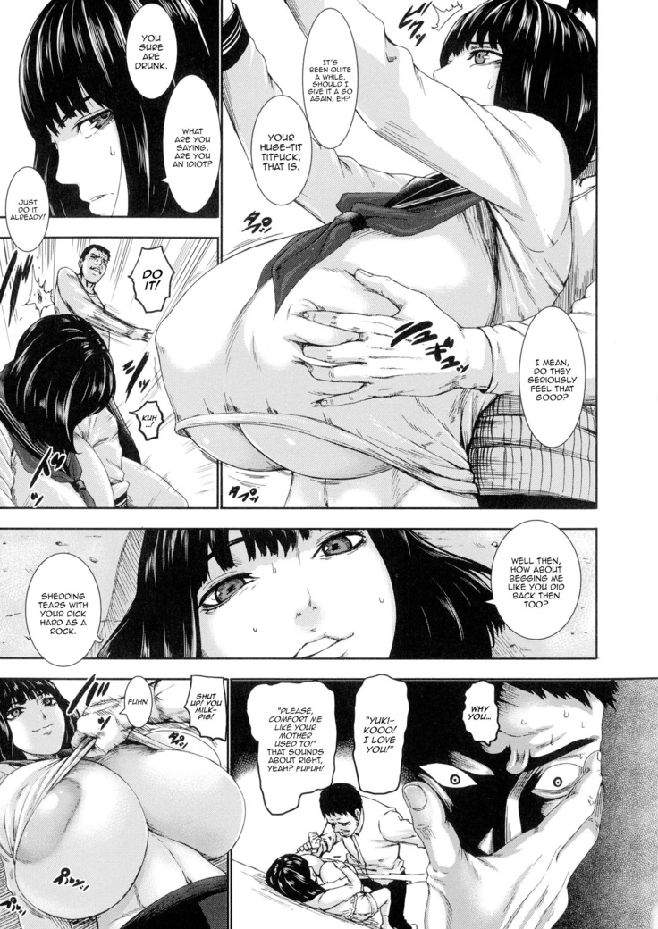 Kuroyuki ~Inniku Sakunyuu Jigoku~ Zenpen | Kuroyuki ~Milking Hell of Lewd Flesh~ 1-2