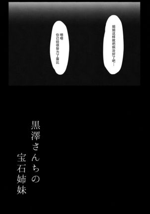 Kurosawa-san-chi no Houseki Shimai Page #25