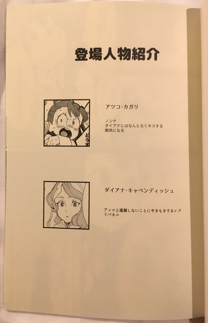 Littel Witch Academia Fanbook #1