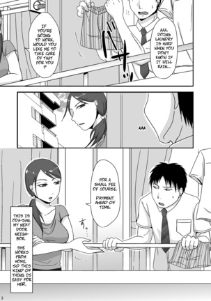 Otonari-san to Enkou Seikatsu | With My Neighbor 1: Compensated Dating