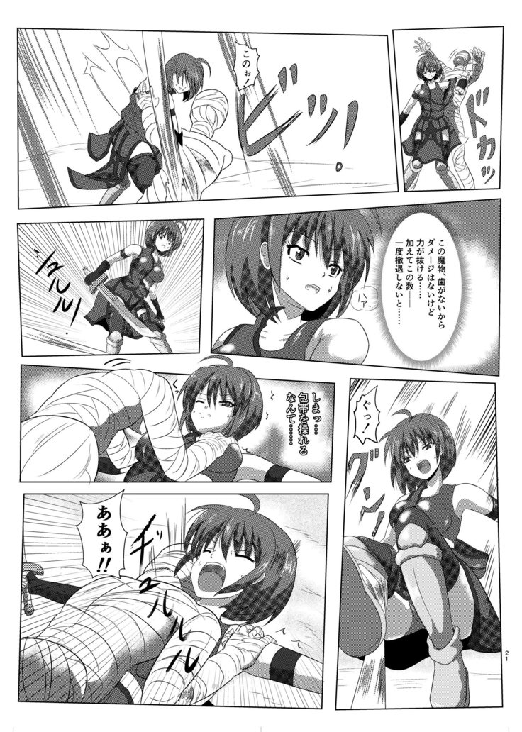 アーシャさんが敵にやられるだけの本