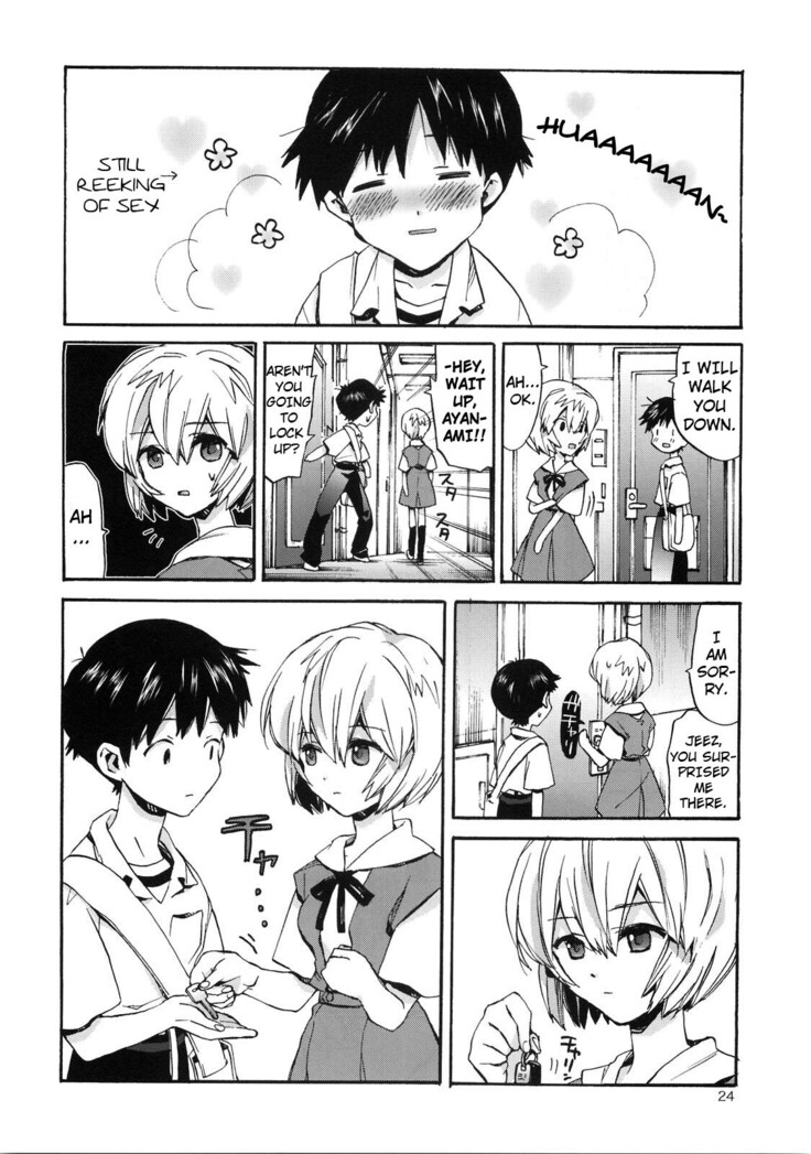 (Shota Scratch 9) [Aihara-Otome (Yamada Nyoriko)] Shinji to Ayanami ga Love Love | Love Rei X Shinji (Neon Genesis Evangelion) [English] ==Strange Companions==