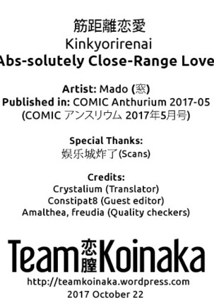 Kinkyorirenai | Abs-solutely Close-Range Love Page #25