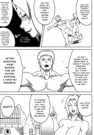 Tsunade no In Kangoku Stars | Tsunade's Lewd Prison Stars - Page 37