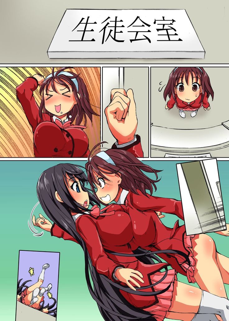 SEX-zuke ni Nari Tesaki ni Natta Seitokai Joshi-tachi ni Meirei Shite Shinnyuusei wo Choukyou Lez Play Sasete Mita
