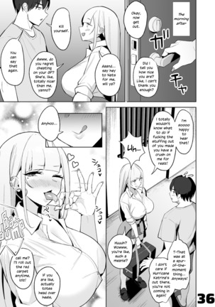 Ecchi na Gal JK to Amayadori Tsuide ni Uwaki Koubi Shichau Yatsu. | Waiting Out the Rain Balls Deep in a Sexy High School Gyaru - Page 37