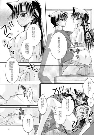 (SPARK11) [T.K.H.K (Hayami Aya)] MACARON-CHOCOLAT-DOLCE (Detective Conan) - Page 20