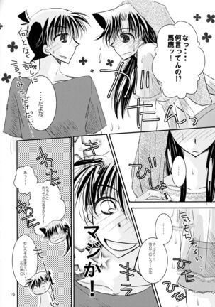 (SPARK11) [T.K.H.K (Hayami Aya)] MACARON-CHOCOLAT-DOLCE (Detective Conan) - Page 16