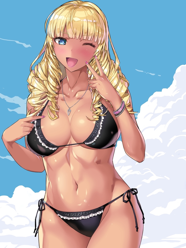 Kuro Gal SeFri Watashi Nakadashi Saretara Nokezotte Sokuiki Surun dakedo Yabakunai?
