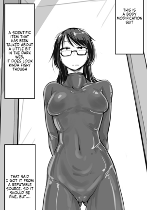 A Geek girl getting the ideal body
