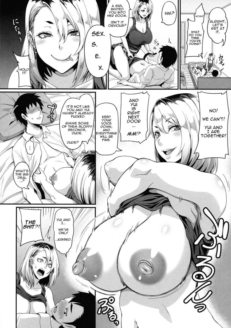 Kanojo no Ane wa Gal de Bitch de Yariman de | Her Sister's a Gyaru, a Bitch, and a Slut