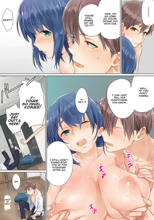 Netorare Kanojo -Kareshi (Ani) o Mae ni Futago (Otouto) to Kyoushitsu Ecchi- Vol.01 Page #35