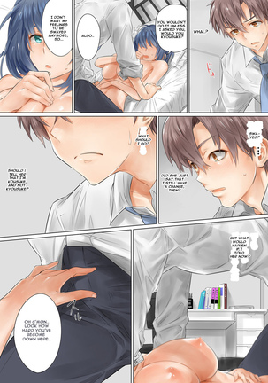 Netorare Kanojo -Kareshi (Ani) o Mae ni Futago (Otouto) to Kyoushitsu Ecchi- Vol.01 Page #17
