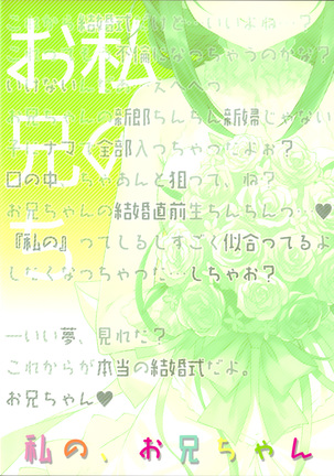 Watashi no, Onii-chan 4.5 Bangaihen Page #38