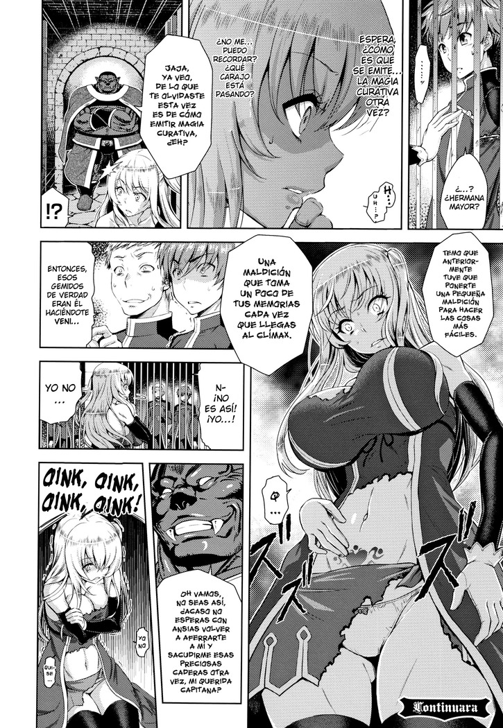 Erona -Orc no Inmon ni Okasareta Onna Kishi no Matsuro- | Erona -La Caída de una Hermosa Guerrera Maldecida con la Lasciva Marca de un Orco + Epílogo