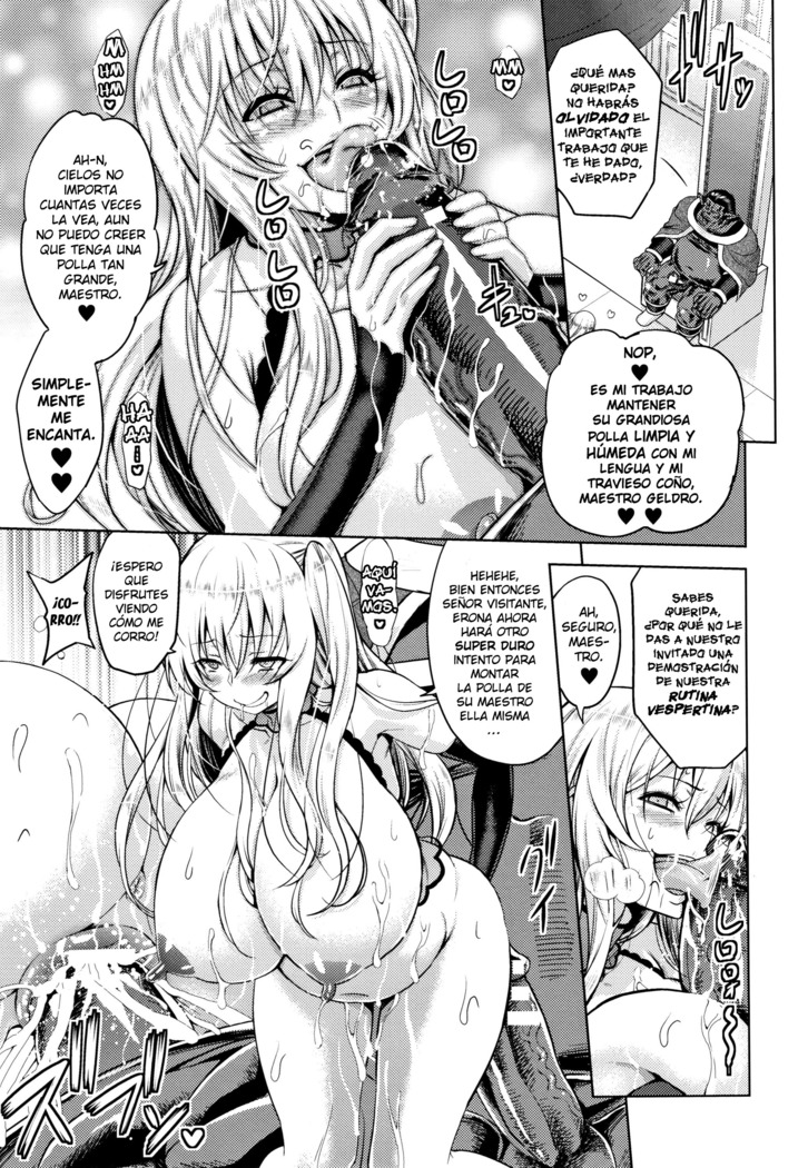 Erona -Orc no Inmon ni Okasareta Onna Kishi no Matsuro- | Erona -La Caída de una Hermosa Guerrera Maldecida con la Lasciva Marca de un Orco + Epílogo