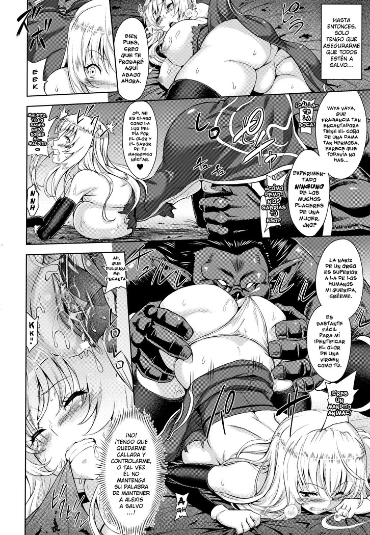 Erona -Orc no Inmon ni Okasareta Onna Kishi no Matsuro- | Erona -La Caída de una Hermosa Guerrera Maldecida con la Lasciva Marca de un Orco + Epílogo