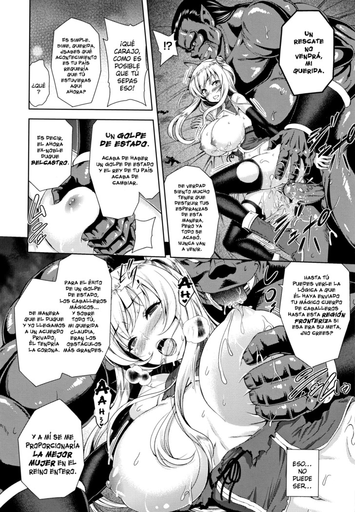 Erona -Orc no Inmon ni Okasareta Onna Kishi no Matsuro- | Erona -La Caída de una Hermosa Guerrera Maldecida con la Lasciva Marca de un Orco + Epílogo