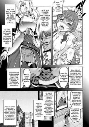 Erona -Orc no Inmon ni Okasareta Onna Kishi no Matsuro- | Erona -La Caída de una Hermosa Guerrera Maldecida con la Lasciva Marca de un Orco + Epílogo Page #87