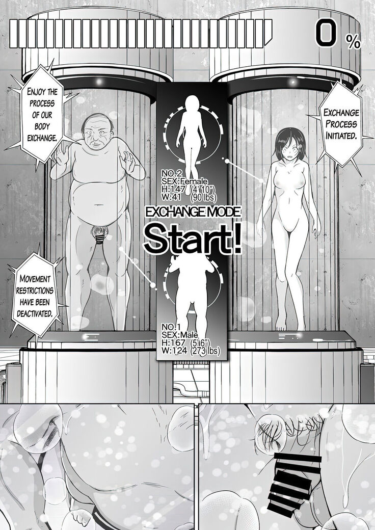sequence irekaeru futari no karada