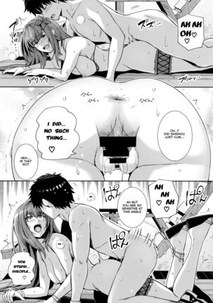 Mizugi Shishou to Koibito Ecchi Suru Hon. | Swimsuit Shishou and Her Lover