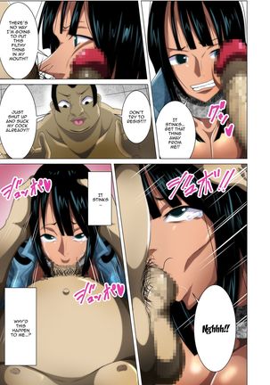 [Q Doujin] Torawareta Bakunyuu Kaizoku no Matsuro | The Fate Of The Captured Big Breasted Pirate (One Piece) [English] {Doujins.com} Page #7