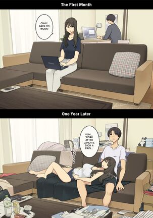 Dousei Seikatsu Ikkagetsume to Ichinen Ato, Asaokite kara Shuushin made no Hikaku | A Day in the Life of a Couple: Their First Month Living Together vs. One Year Later