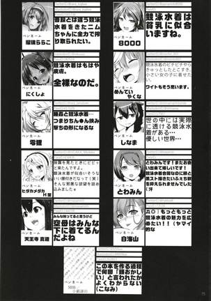 艦これ競泳水着合同 -俺のオーダーした競泳水着を着てくれ- - Page 75