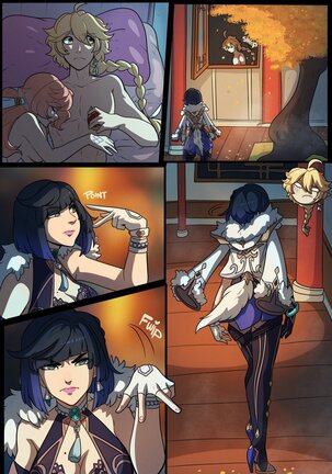 Yelan | Elemental Desire 2 | The Thrill of the Chase by Kinkymation - Page 5