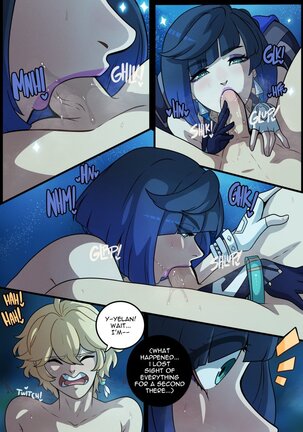 Yelan | Elemental Desire 2 | The Thrill of the Chase by Kinkymation - Page 16