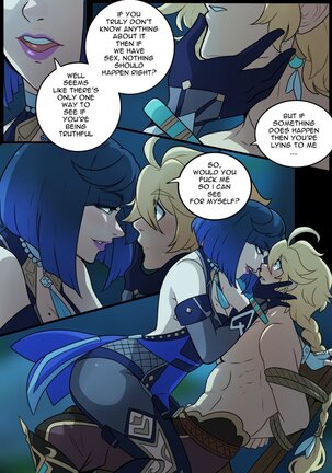 Yelan | Elemental Desire 2 | The Thrill of the Chase by Kinkymation - Page 13
