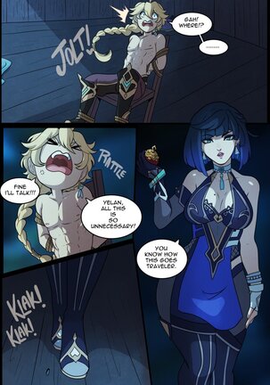 Yelan | Elemental Desire 2 | The Thrill of the Chase by Kinkymation - Page 10