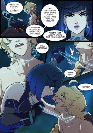 Yelan | Elemental Desire 2 | The Thrill of the Chase by Kinkymation - Page 11