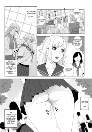 Tenkousei JK Elf 2 -Kegasareta Konyaku no Akashi- - Page 27