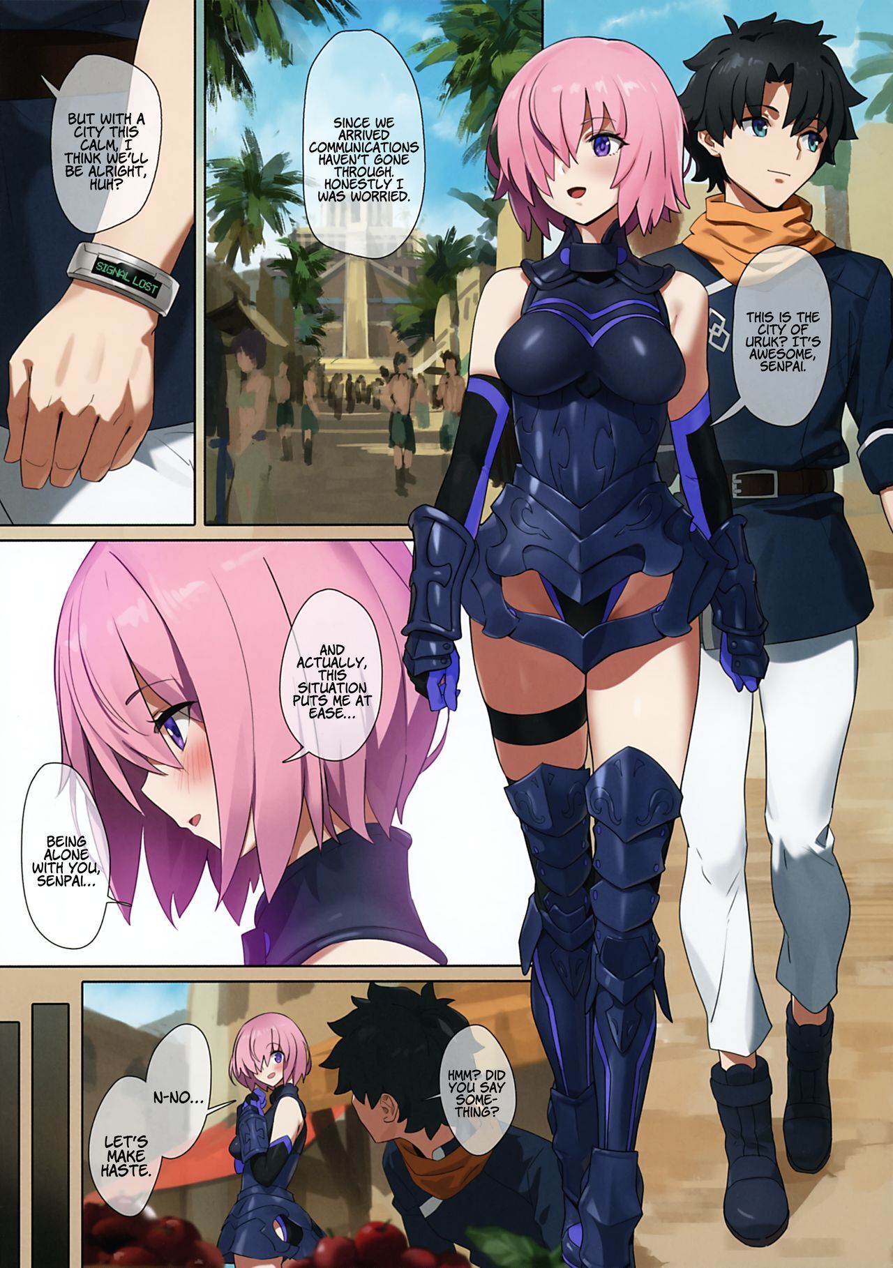 Read Zettai Mash Sensen | Absolute Mash Battlefront online for free |  Doujin.sexy