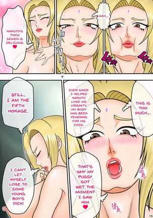 [Asagindo (Asakura Gin)] Tsunade no Seikyouiku 2 ~Kanraku Hen~ | Tsunade's Sex Education 2 ~Surrender Edition~ (Naruto) [English] {Doujins.com} Page #16