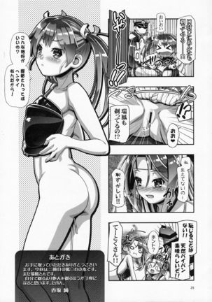 Teimou Kantai - Teitoku-san! Chikuchikusurun dakedo!! Page #23